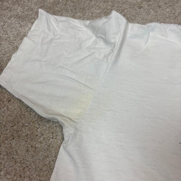 Vintage 80s Club Sportswear Imagine Dolphins Shirt Men's XL Ocean Activist - Picture 11 of 14